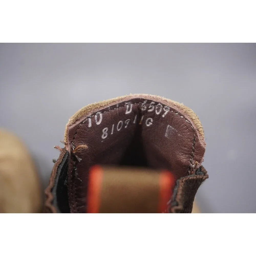 Allen Edmonds Nomad Chelsea Boots Mens 10 US Tan Suede Pull On Ankle Shoes